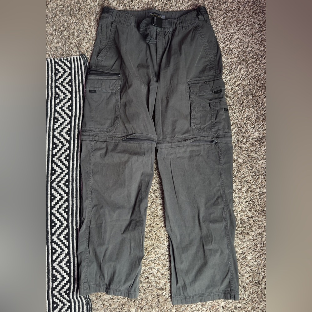 Men's Gray Cargo Pants